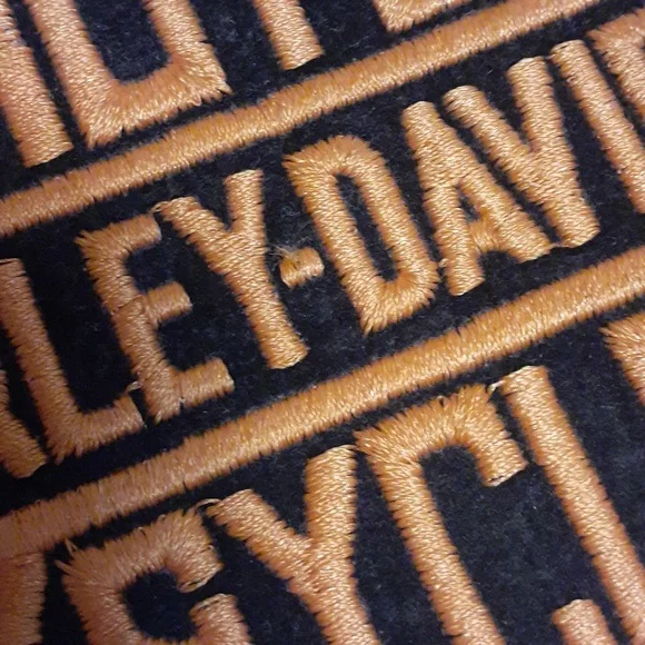 Vtg Harley-Davidson Iconic Wing Logo Patch - Picture 6 of 9